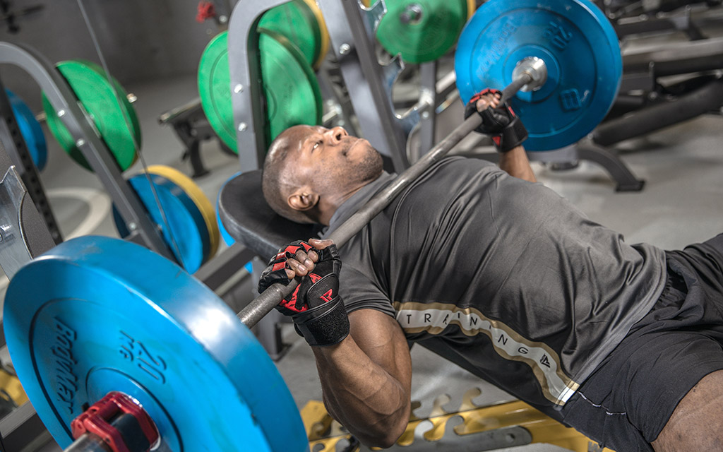 The right technique to bench press